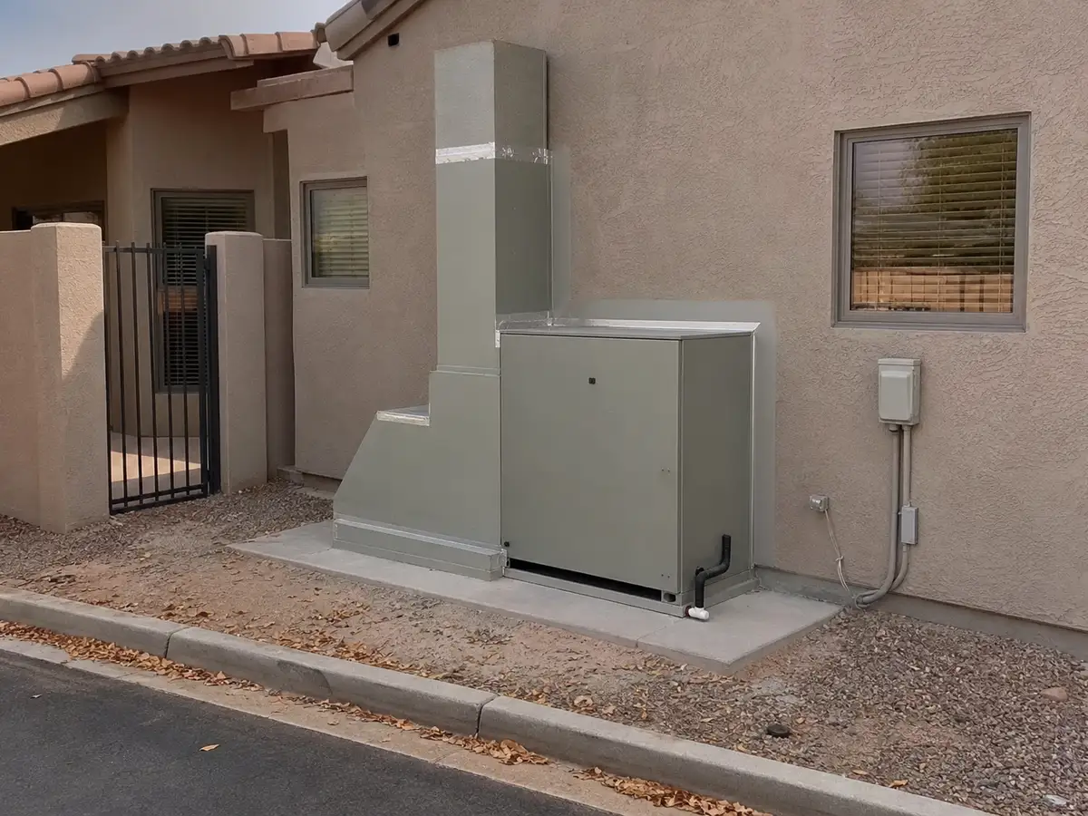 Freshly cleaned vent back in place — completed job in Phoenix, AZ